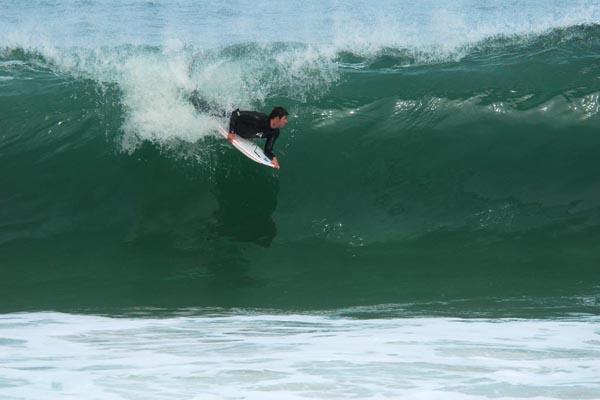 Keith Rowe-Wilson at Dias Beach