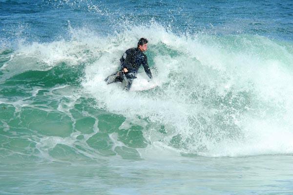 Keith Rowe-Wilson at Dias Beach