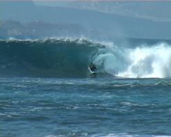 Ian Thurtell :: frame grab. shallow heaving right.