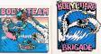 80's SA Bodyboarding stickers