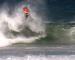 Jonathan Maritz :: Jonny Maritz gets inverted on a rare left at the World Games Trials