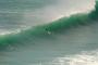 While the rest of the world ran for cover at the more sheltered bay around the corner, this lone booger braved the paddle through solid 8' closeouts for some serious Atlantic juice.