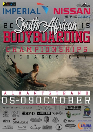 Imperial Nissan South African Bodyboarding Champs poster