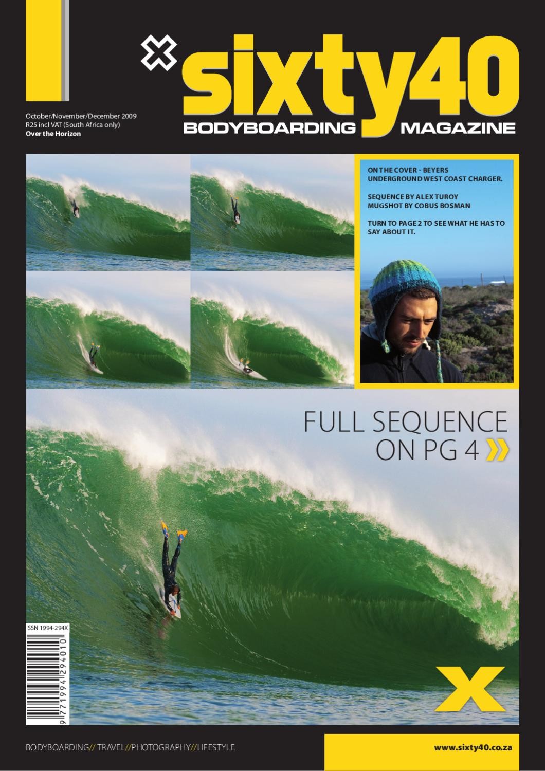 Sixty40 Bodyboarding Magazine - issue #10 - page 1