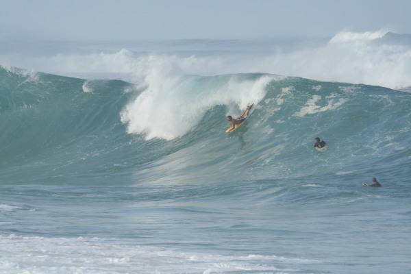 Joshua Kleve at Waimea Shorebreak