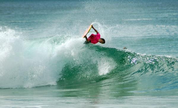Michael Ostler, ARS (air roll spin) at The Wedge (Plett)