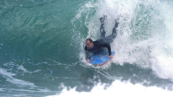 Len Bradford at Koeel Bay