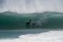 Spencer Skipper :: Spencer got into this wave early, riding the wedge into it..setting up for the barrel until aden kleve dropped in! ooooo